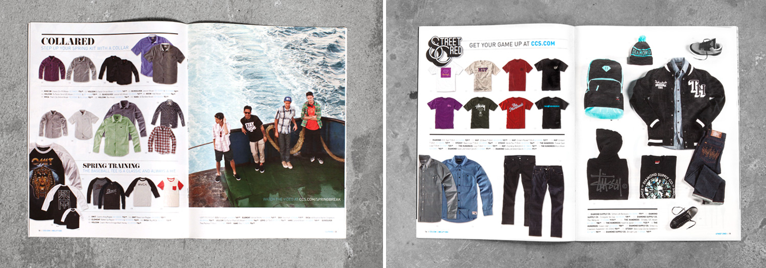 FAREWELL NY WORK CCS CATALOG REDESIGN