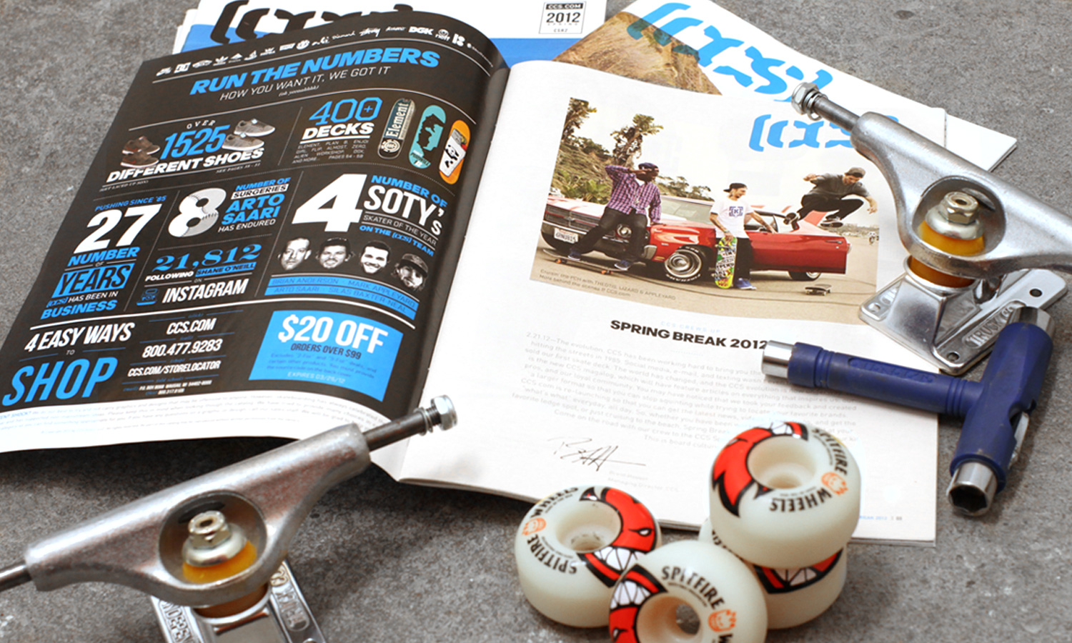 FAREWELL NY WORK CCS CATALOG REDESIGN